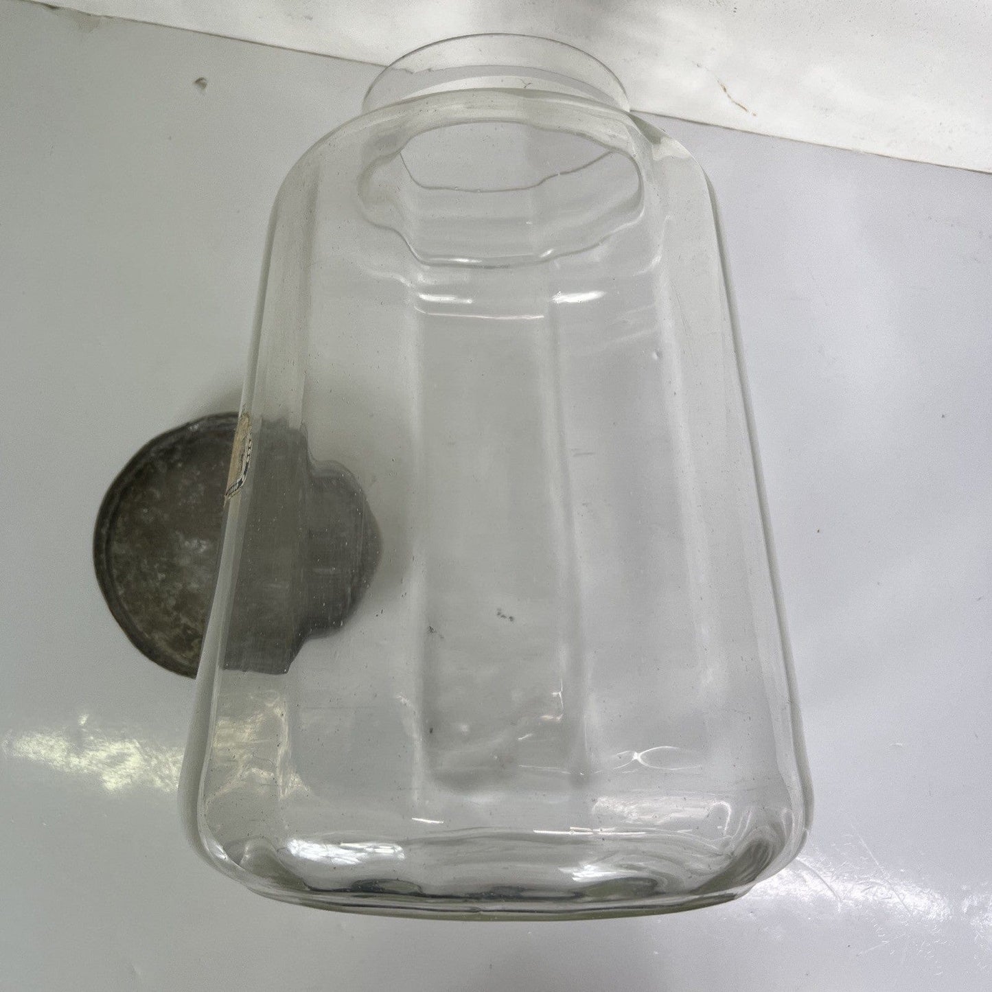 Antico Barattolo Bottiglia Vaso drogheria in Vetro alimentare per Caramelle '40 Categoria Vetri e Cristalli