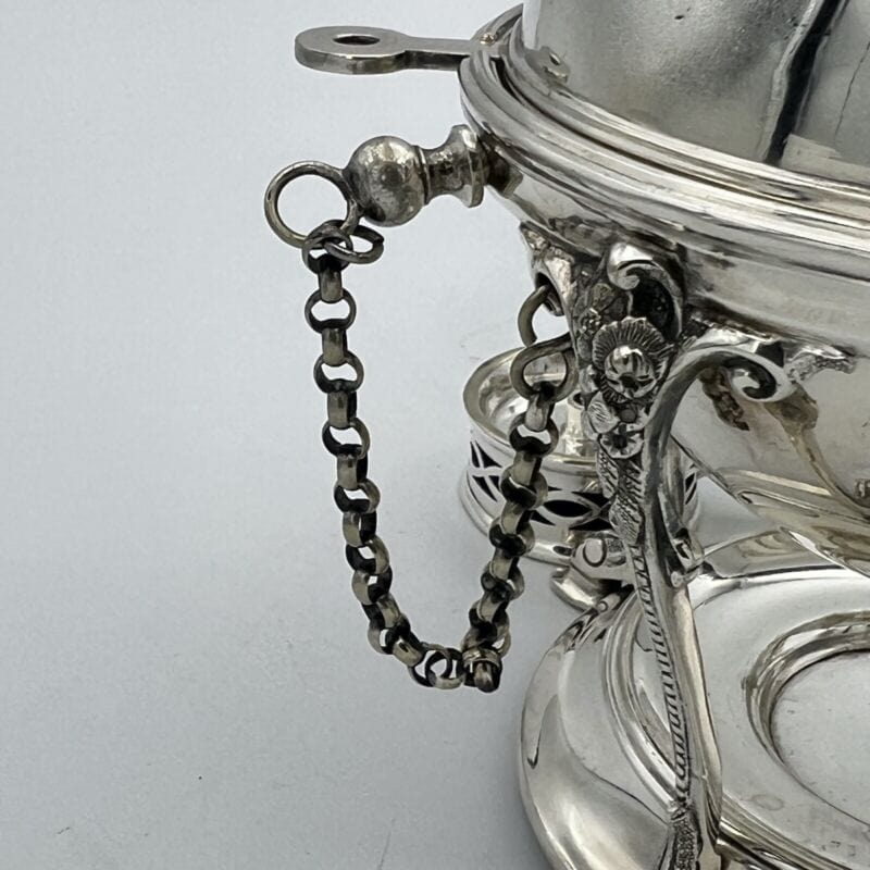 Antico Bollitore per Uova in argento sheffield silver plate inglese portauovo Categoria Sheffield & Argento