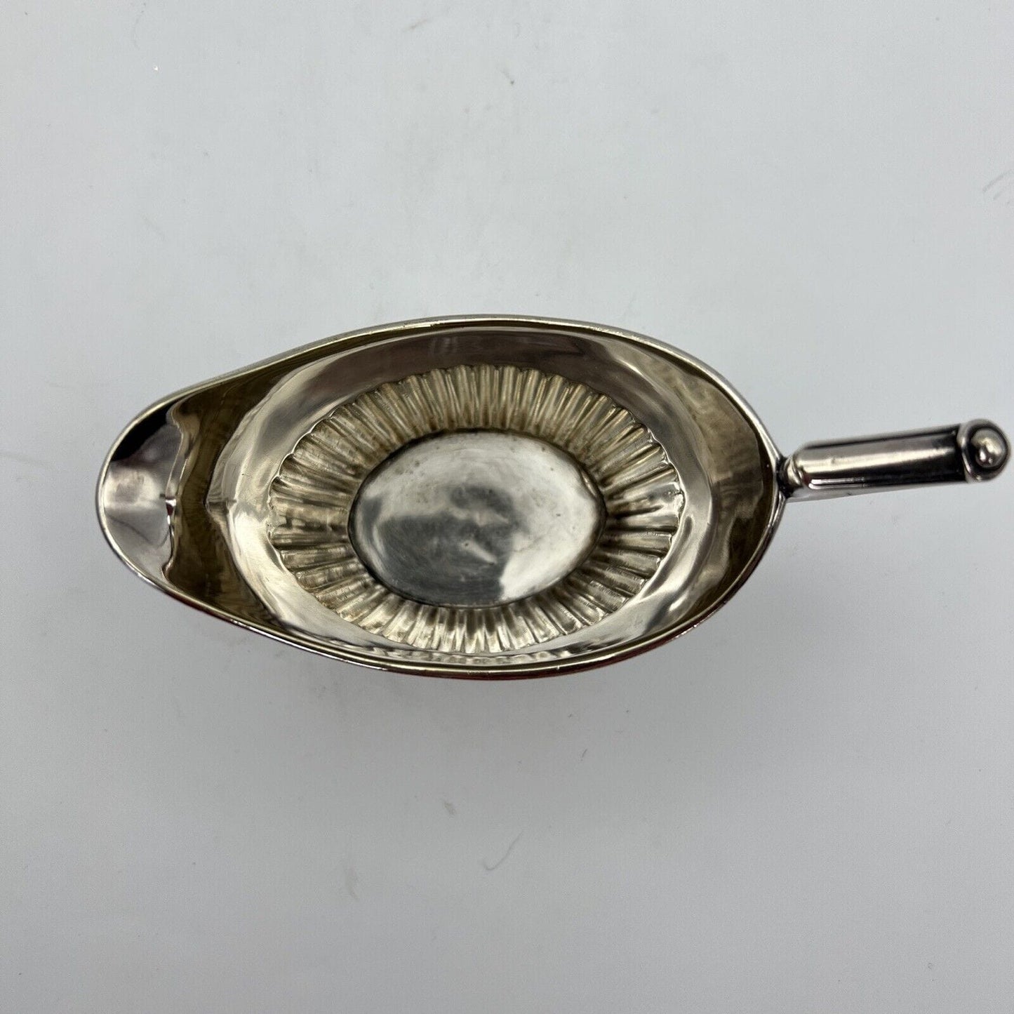Antico Bricco per latte in Argento Sheffield lattiera in silver plate inglese di Categoria Sheffield & Argento