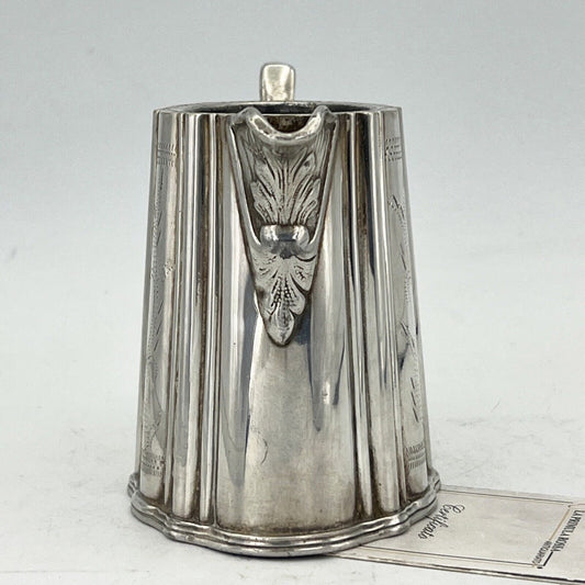 Antico Bricco per latte in argento sheffield lattiera silver plate inglese ' 800 Categoria  Sheffield & Argento