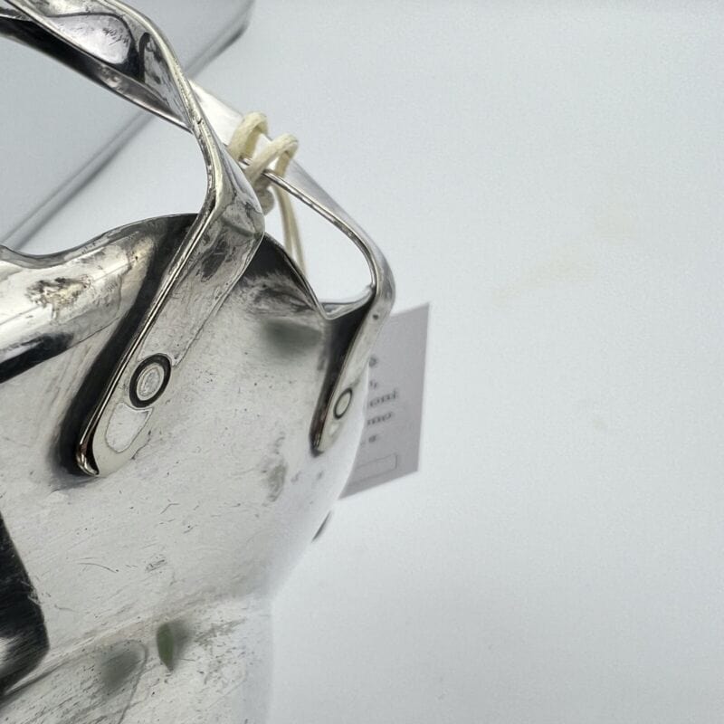 Antico Cestino in silver plated centrotavola argento sheffield con Manico ep 900 Categoria Sheffield & Argento