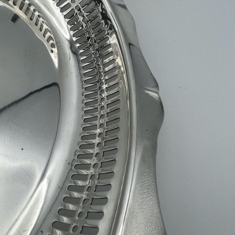 Antico cestino in silver plated centrotavola inglese in argento sheffield manici Categoria  Sheffield & Argento