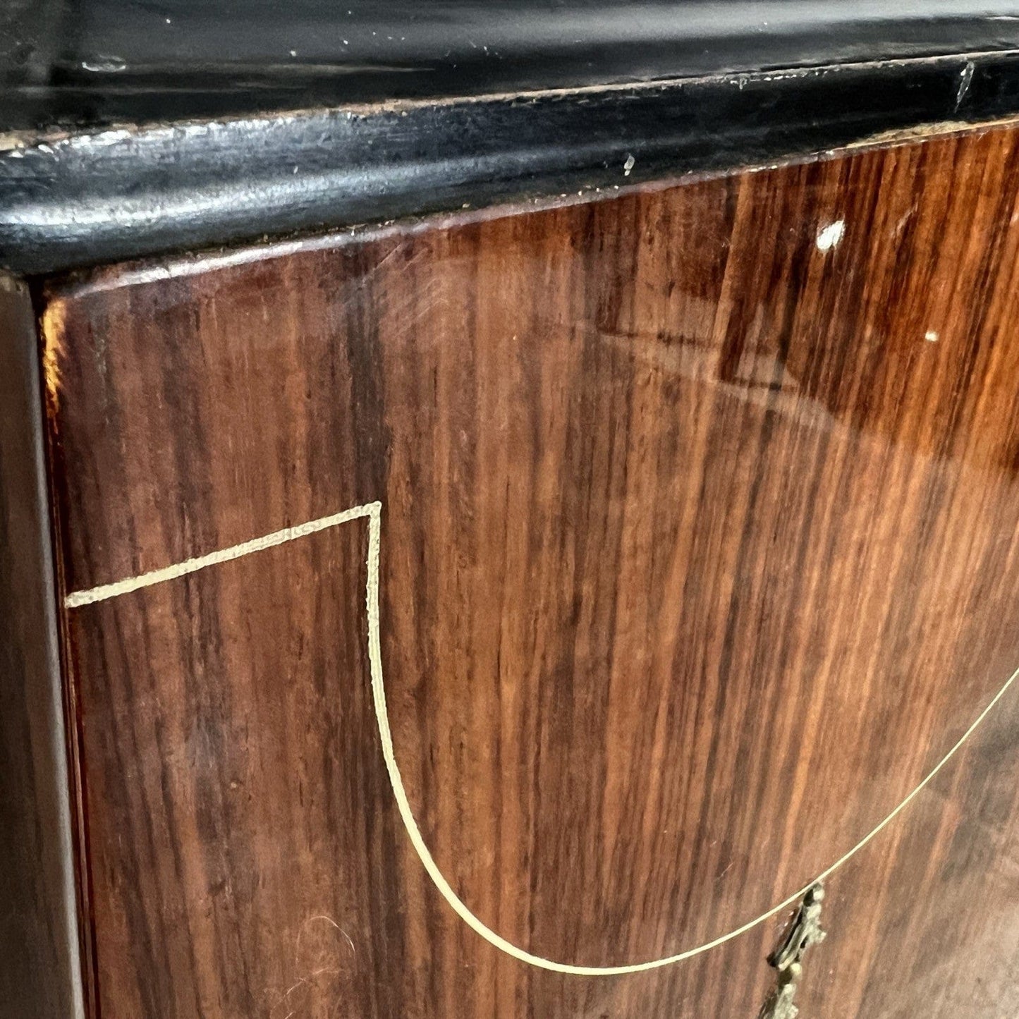 Antico Letto Matrimoniale anni 50 in stile Buffa Paolo Modernariato Mid Century Categoria Letti & Testate