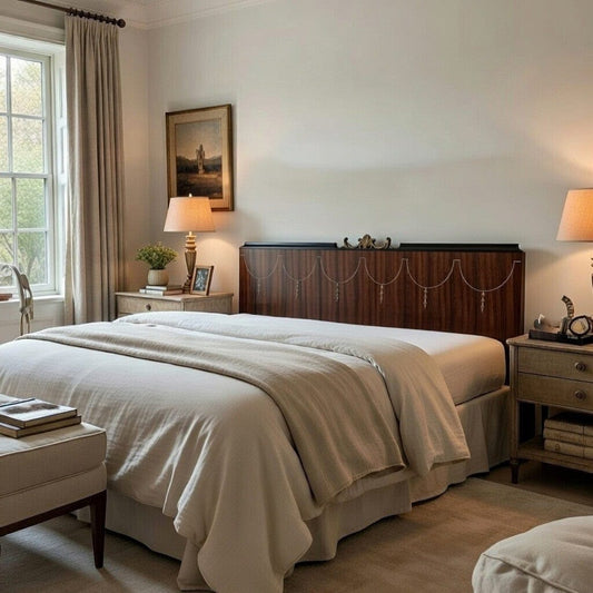 Antico Letto Matrimoniale anni 50 in stile Buffa Paolo Modernariato Mid Century Categoria Letti & Testate