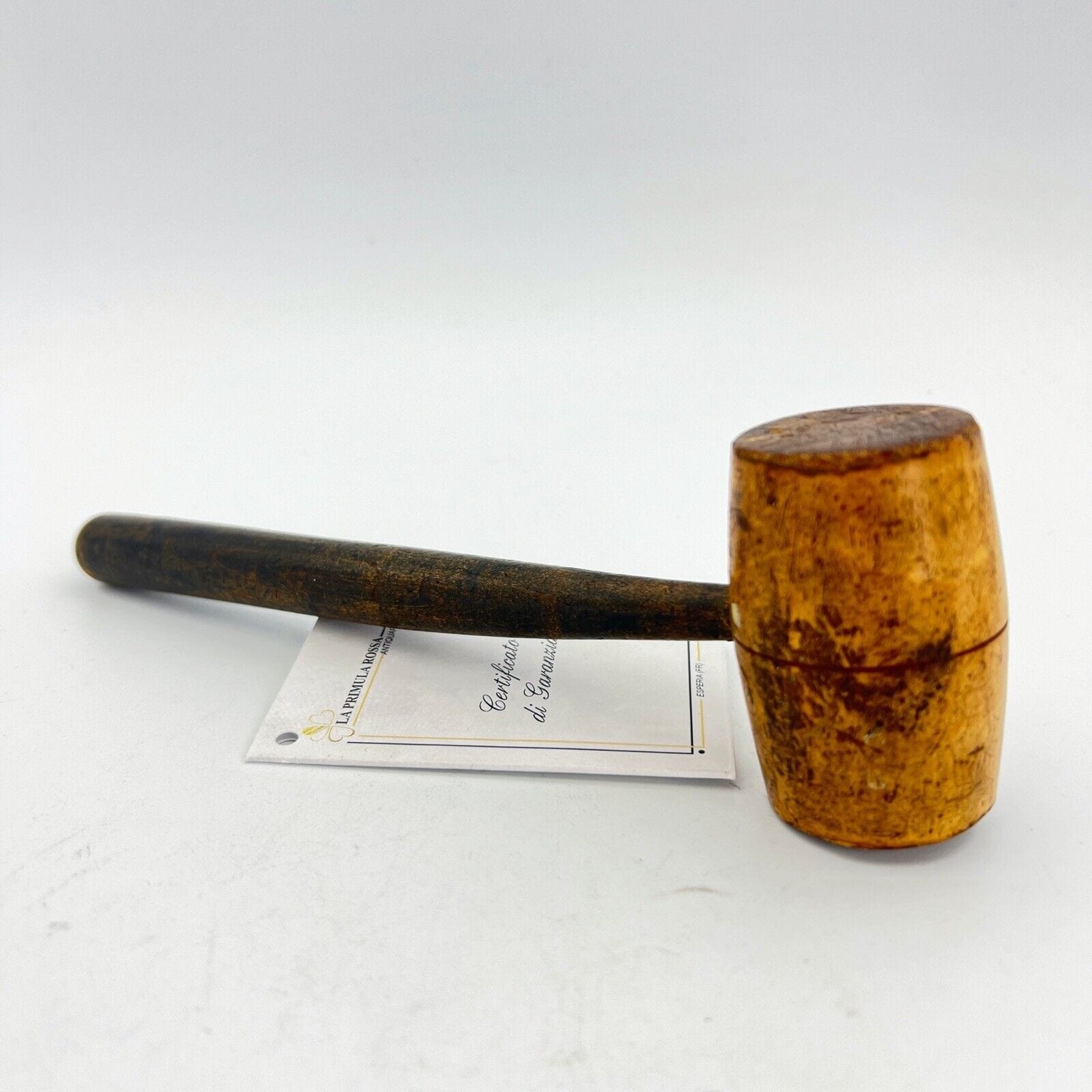 Antico Martello Martelletto vecchio Maglio in legno Inglese D'epoca 900 concia Categoria  Attrezzi e Strumenti