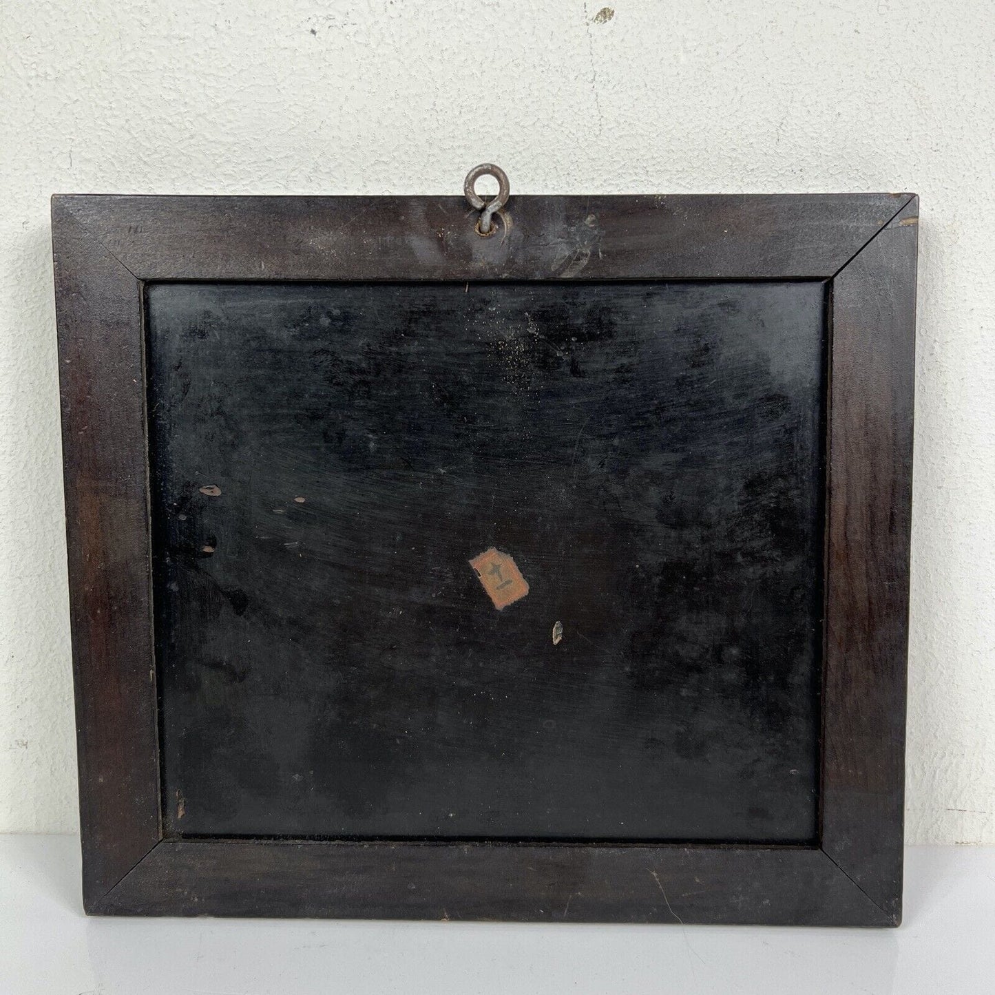 Antico pannello quadro giapponese orientale stile shibayama in legno 800 Categoria Quadri