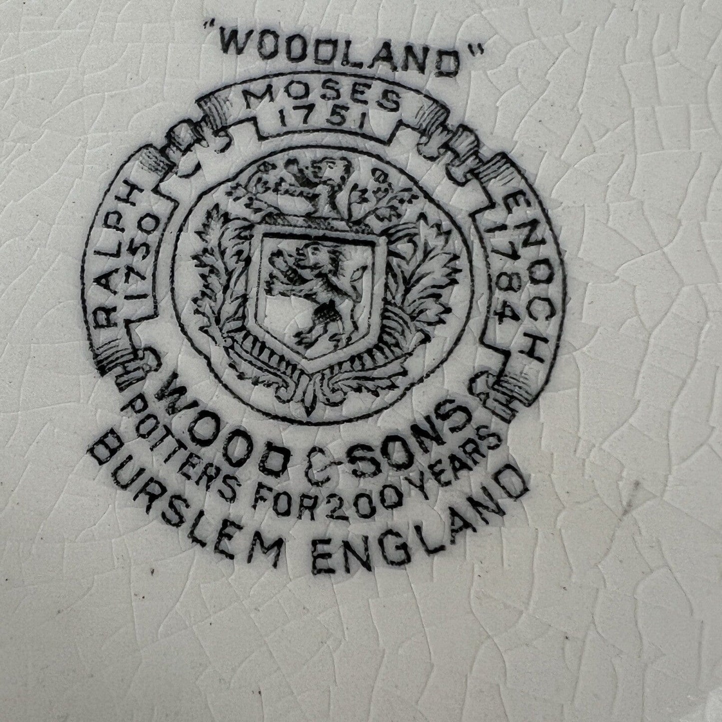 Antico Piatto Vassoio in ceramica da portata Inglese d'epoca 900 anni ' 20 '30 Categoria Piatti Vassoio