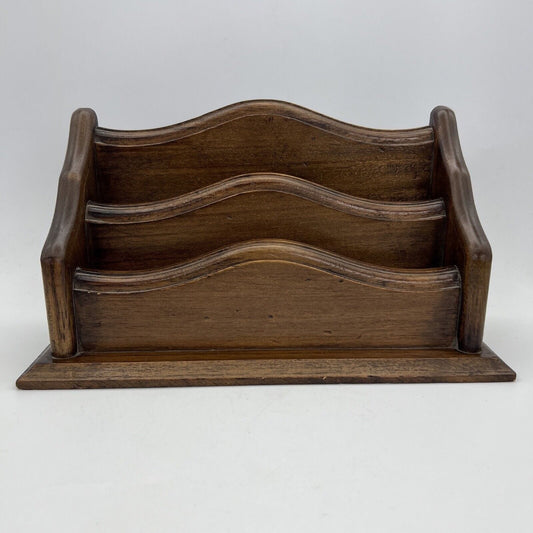 Antico portalettere in legno porta posta portadocumenti da scrivania per ufficio Categoria Accessori scrivania e ufficio