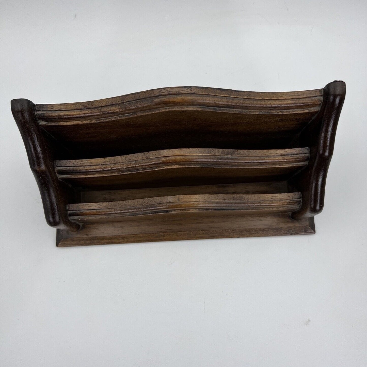 Antico portalettere in legno porta posta portadocumenti da scrivania per ufficio Categoria Accessori scrivania e ufficio