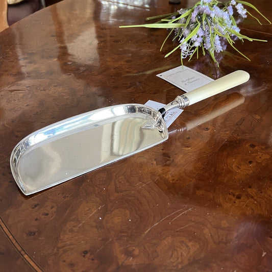 Antico Raccogli briciole in Argento Sterling e Silver Plated Paletta per Dolci Categoria Silver plated sheffield style