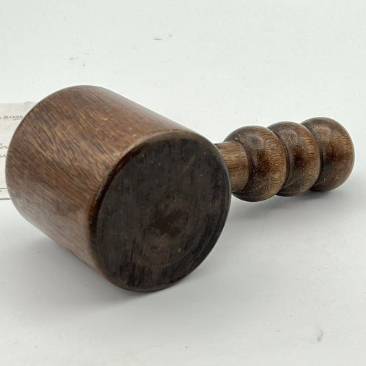 Antico Schiaccianoci in Legno a vite Vintage Schiaccia Noci Inglese d'epoca Categoria Cavatappi