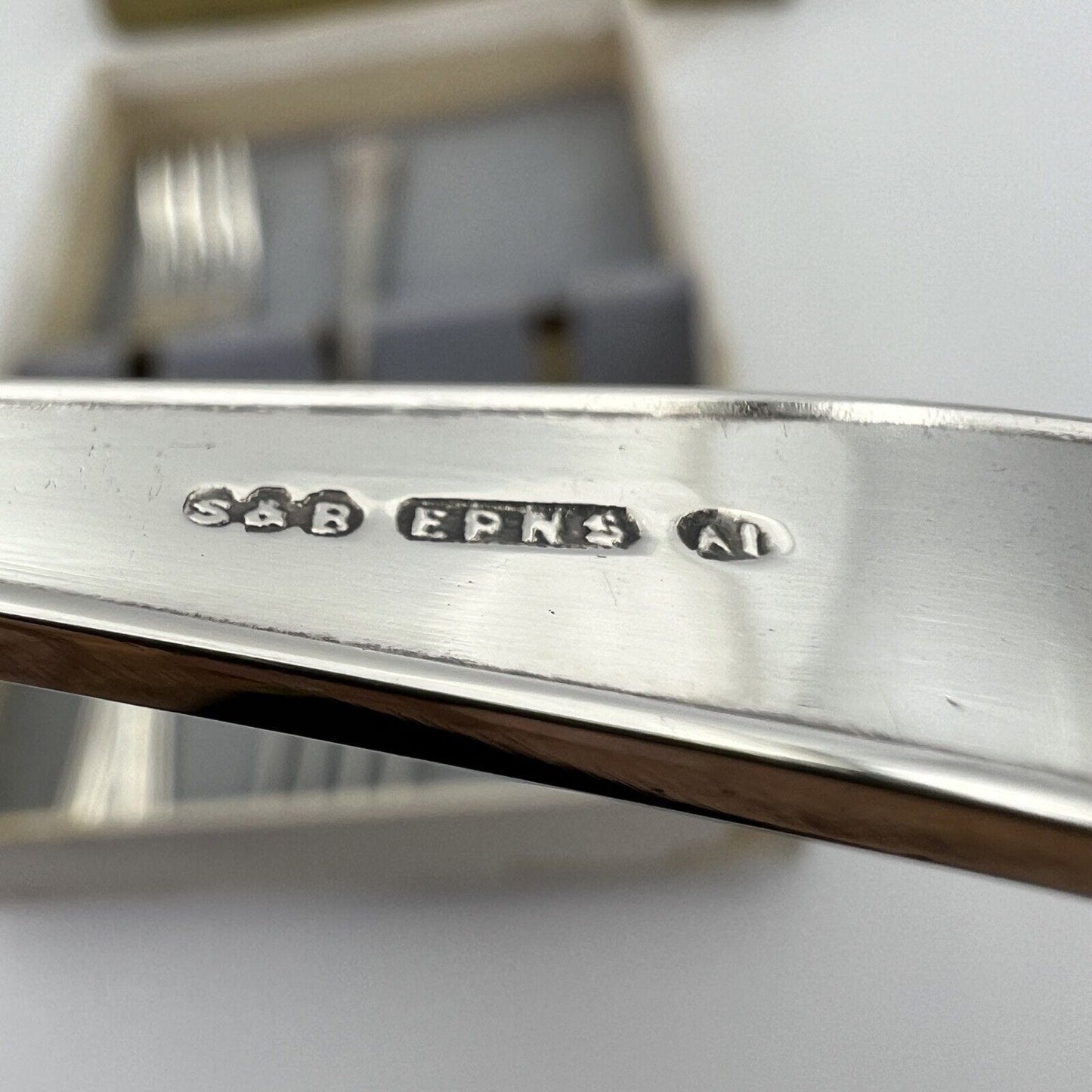 Antico set di Forchettine Stile Deco anni 30 in argento sheffield forchetta Categoria Sheffield & Argento