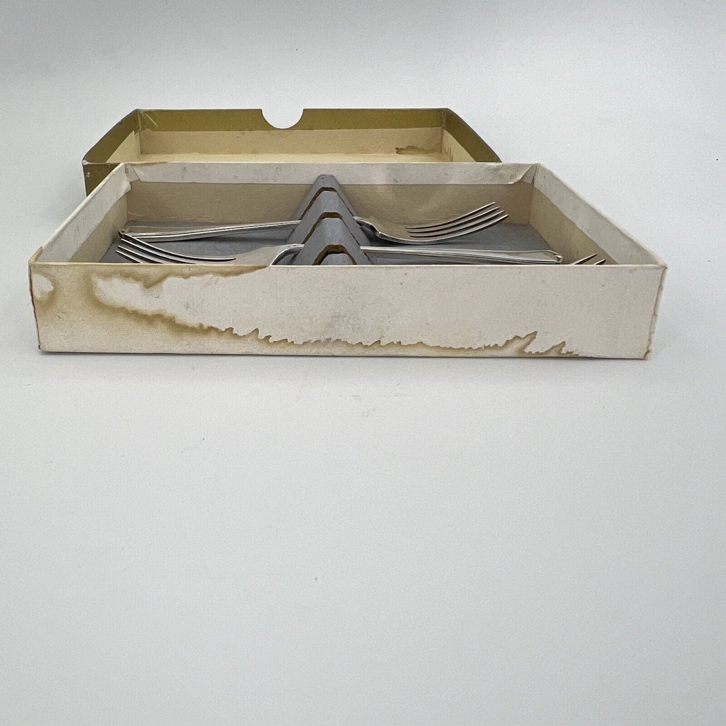 Antico set di Forchettine Stile Deco anni 30 in argento sheffield forchetta Categoria Sheffield & Argento