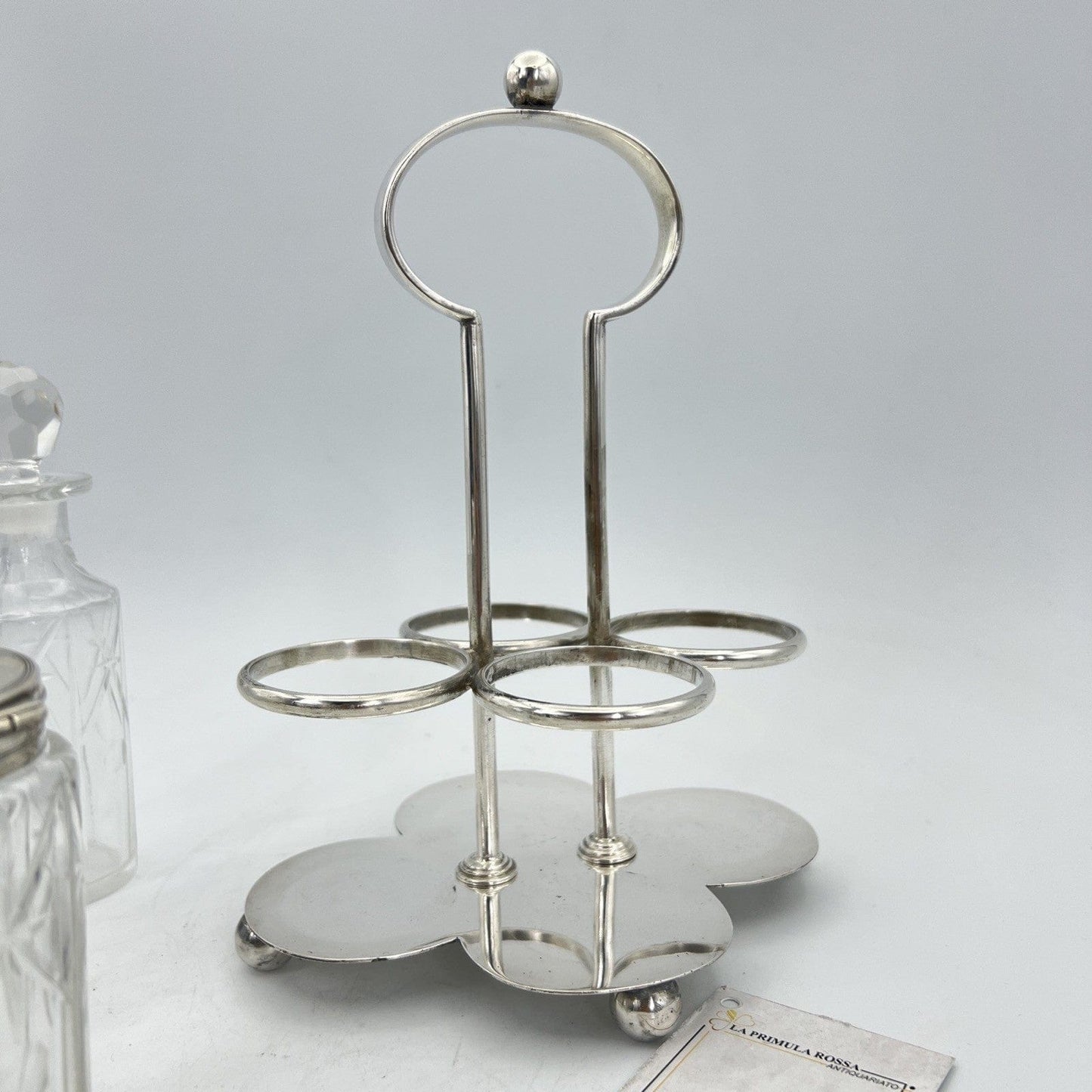Antico Silver Condiment set condimento in argento sheffield plated olio aceto Categoria Sheffield & Argento