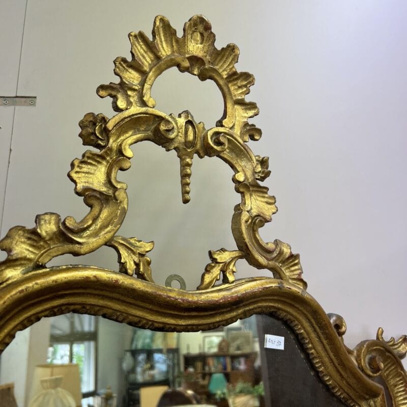 Antico specchio con cornice in legno stile Luigi XVI oro specchiera per Ingresso Categoria Complementi d'arredo
