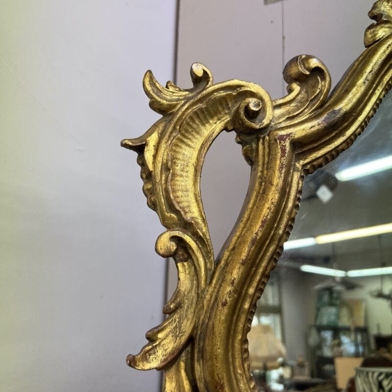 Antico specchio con cornice in legno stile Luigi XVI oro specchiera per Ingresso Categoria Complementi d'arredo