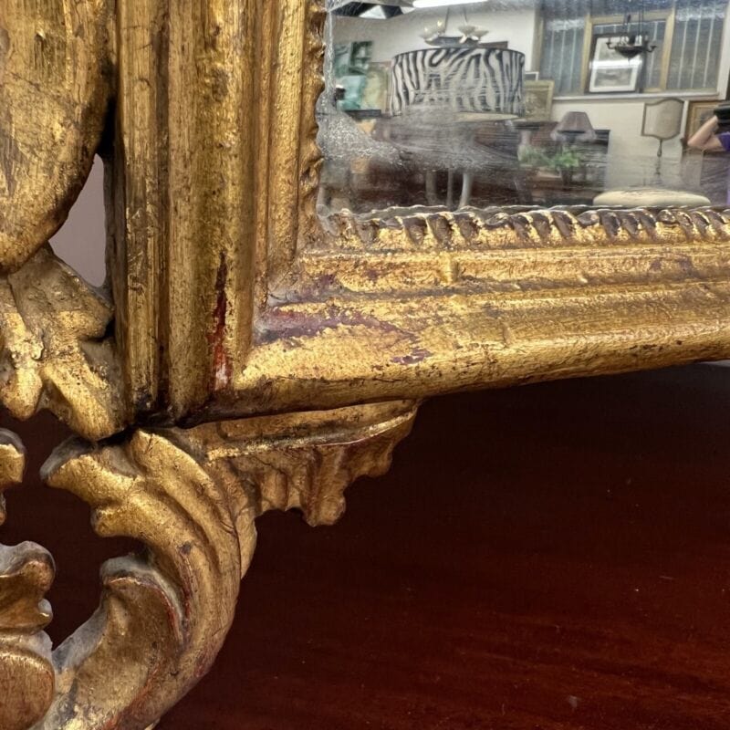 Antico specchio con cornice in legno stile Luigi XVI oro specchiera per Ingresso Categoria Complementi d'arredo