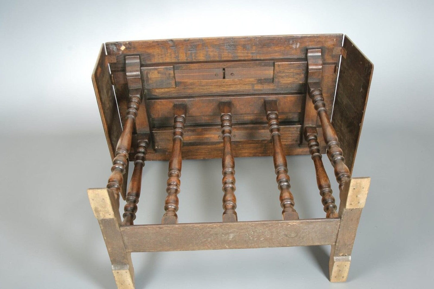 Antico tavolino consolle allungabile con alette D' Epoca 800 Scrittoio Tavolo Categoria Tavoli - tavolinetti