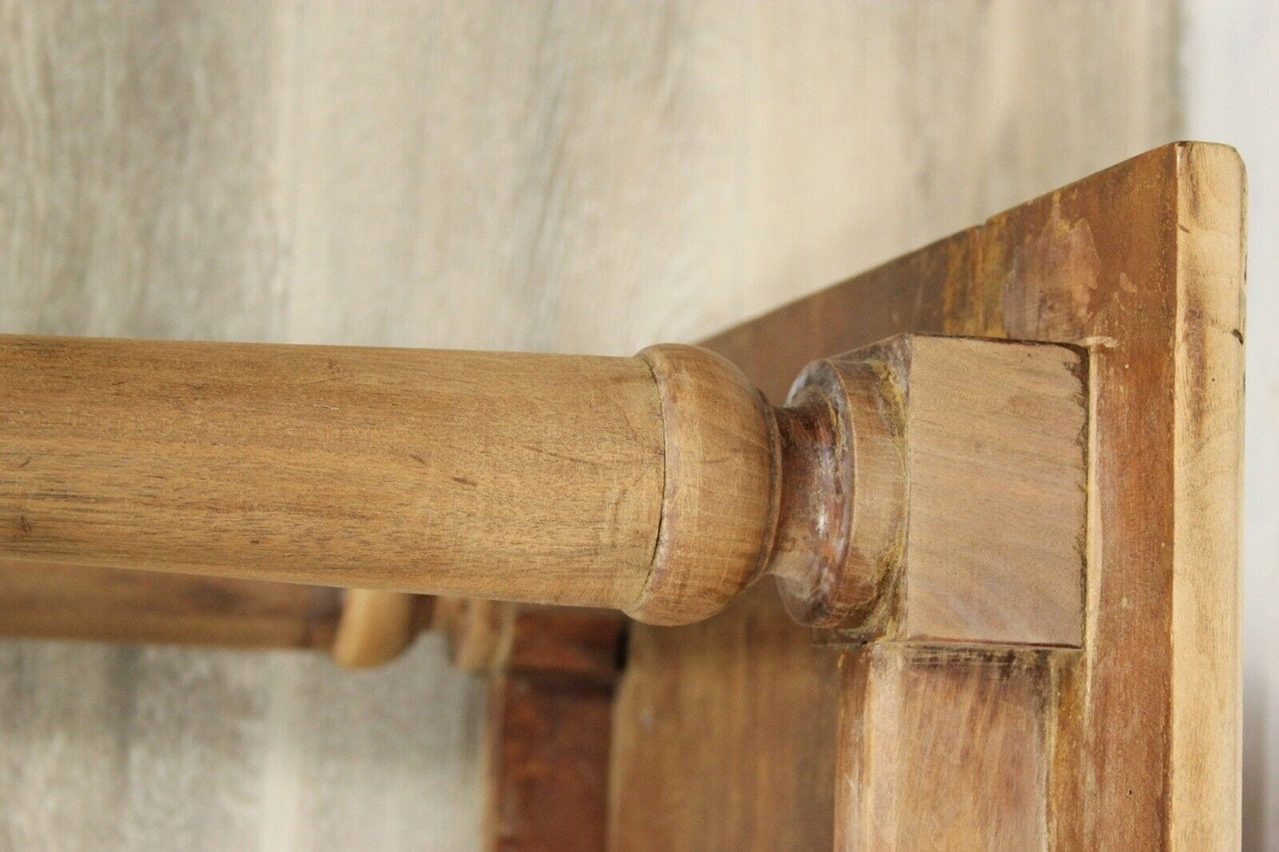 Antico Tavolino tavolo da salotto basso in legno naturale chiaro epoca 800 Categoria Tavoli - tavolinetti