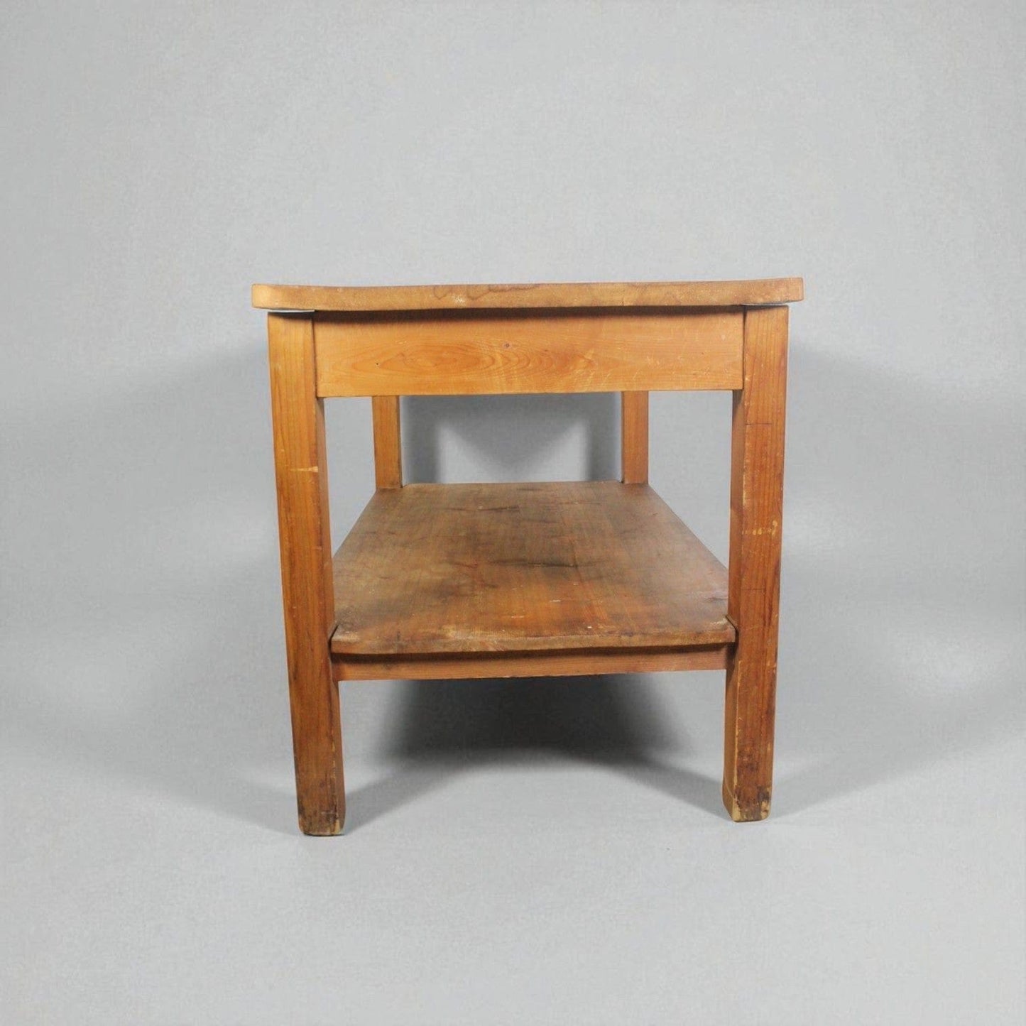 Antico Tavolo con cassetto banco rustico in legno epoca 900 italiano Cucina Categoria Tavoli - tavolinetti