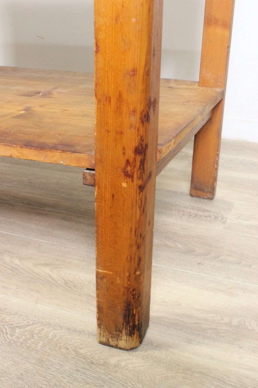 Antico Tavolo con cassetto banco rustico in legno epoca 900 italiano Cucina Categoria Tavoli - tavolinetti