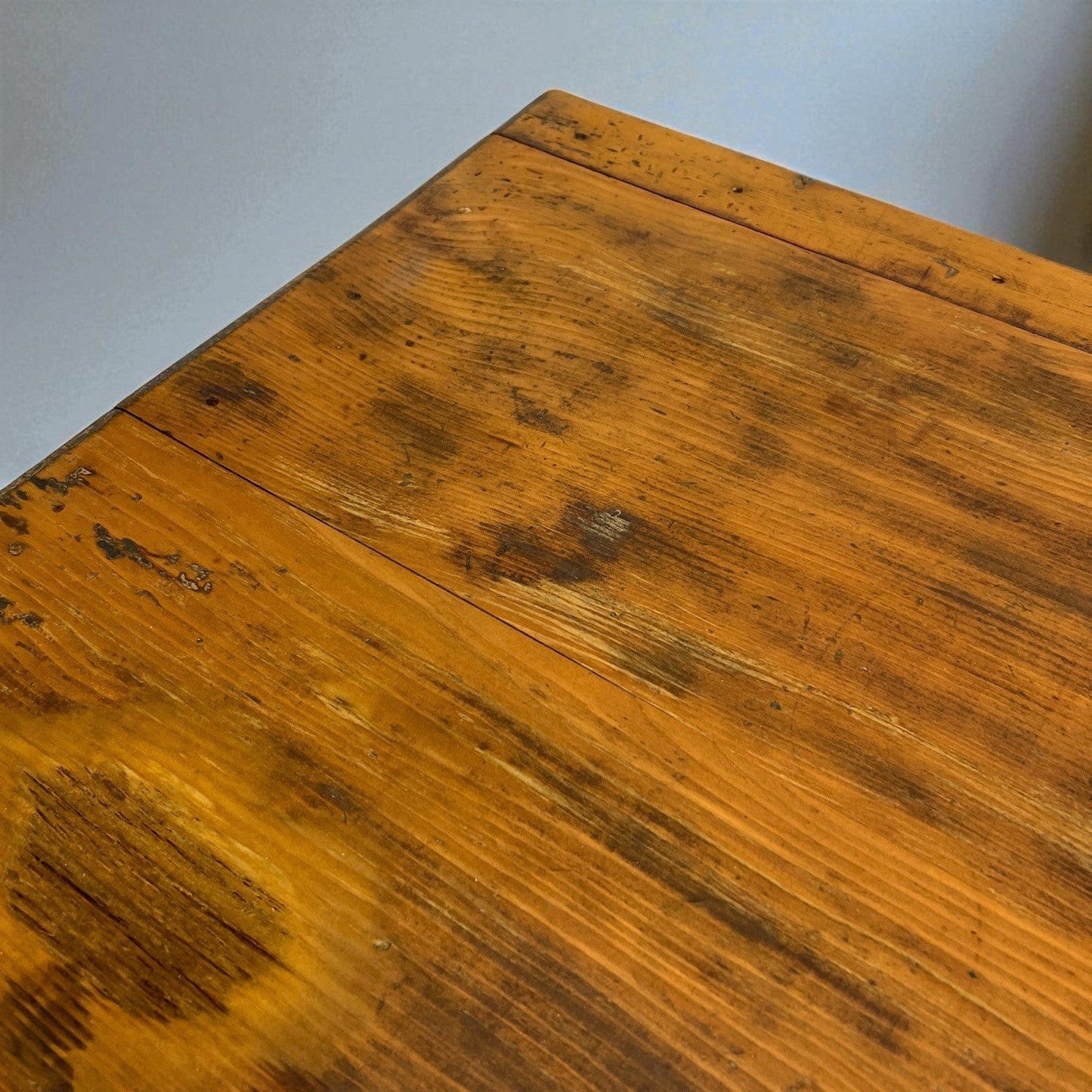 Antico Tavolo da Cucina con cassetto rustico in legno d' epoca 800 italiano Categoria Tavoli - tavolinetti
