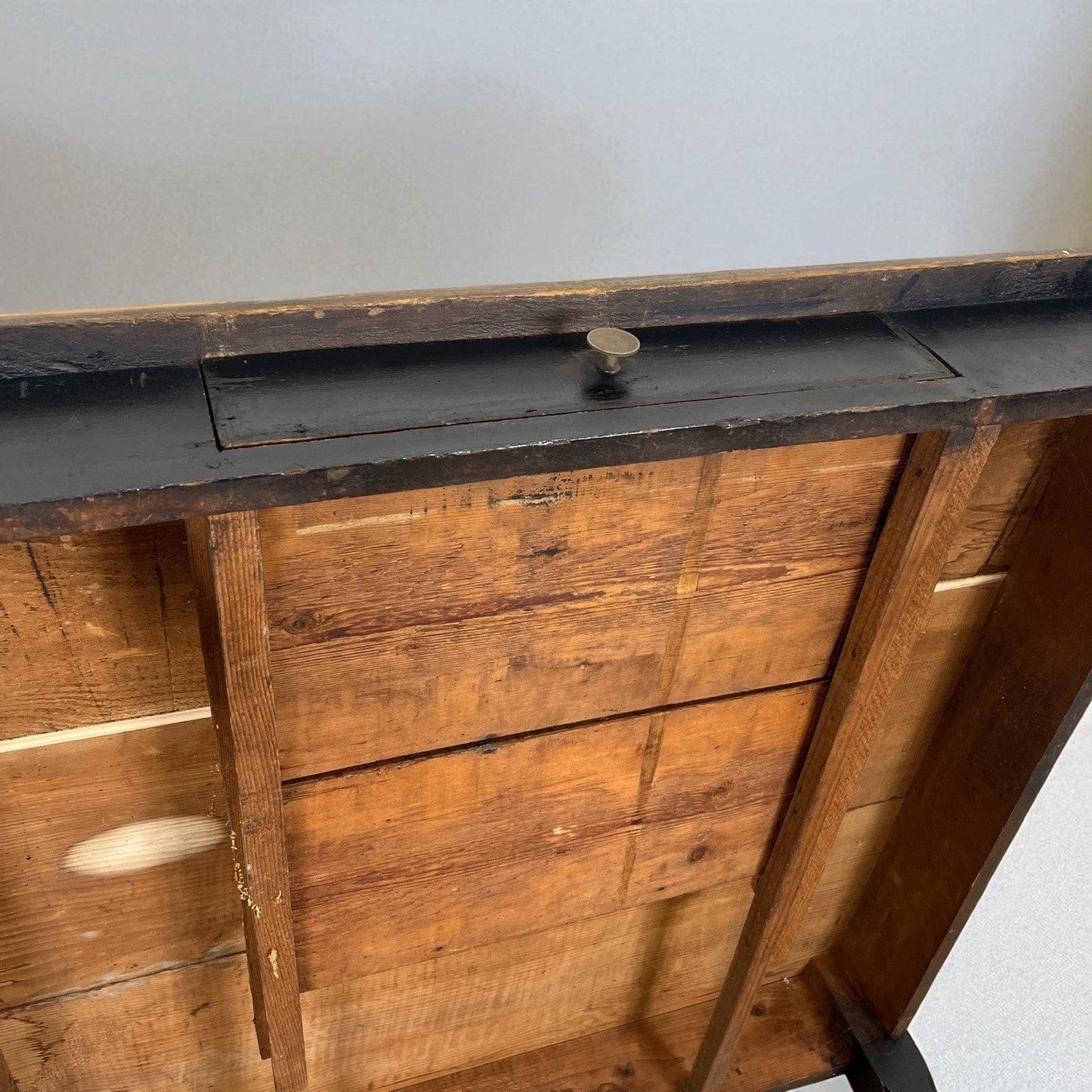 Antico Tavolo da Cucina con cassetto rustico in legno d' epoca 800 italiano Categoria Tavoli - tavolinetti