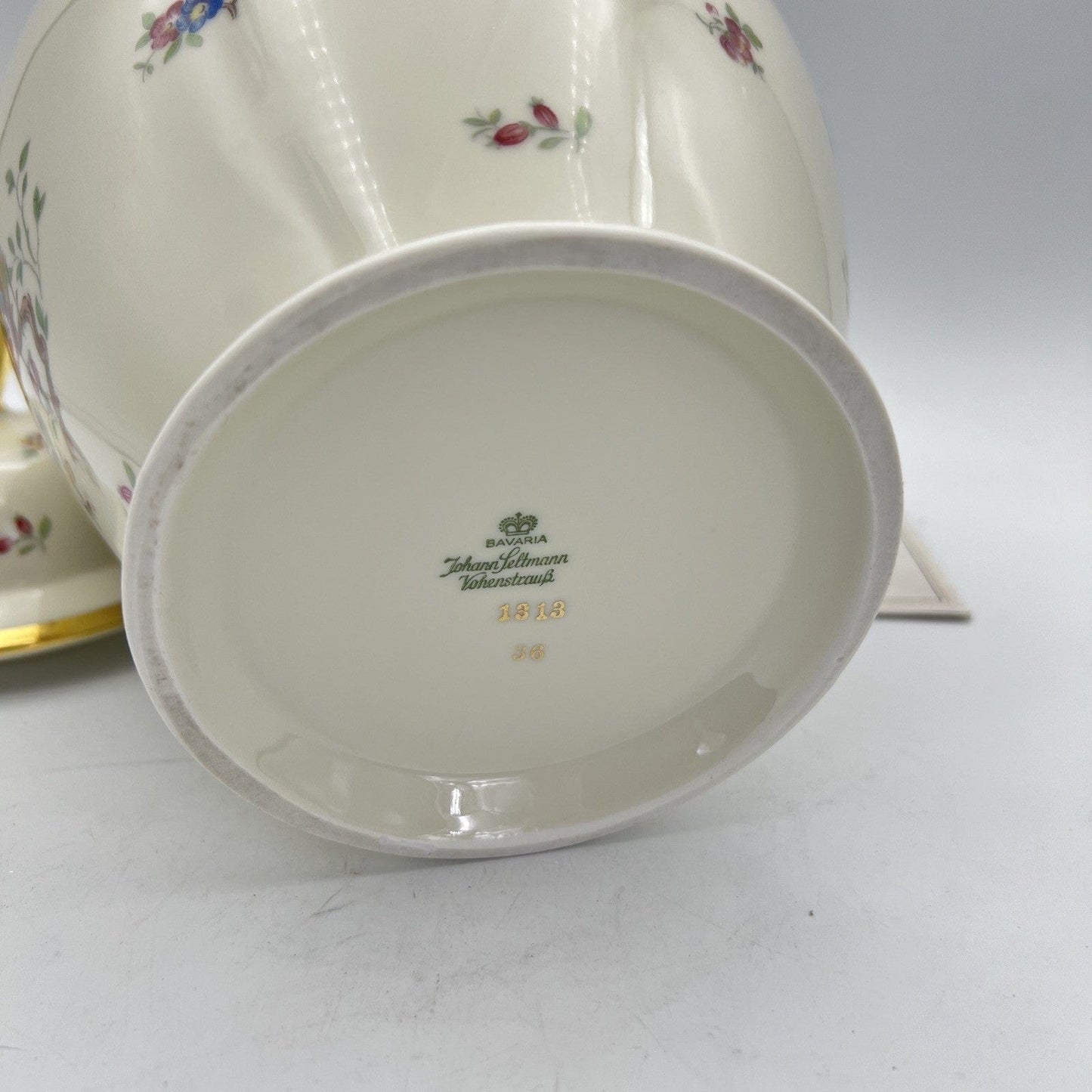 Antico Vaso potiche in porcellana bavaria vintage contenitore Seltmann Categoria Vasi e Portafiori