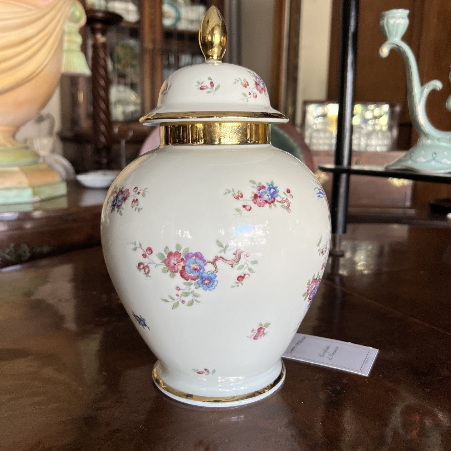Antico Vaso potiche in porcellana bavaria vintage contenitore Seltmann Categoria Vasi e Portafiori
