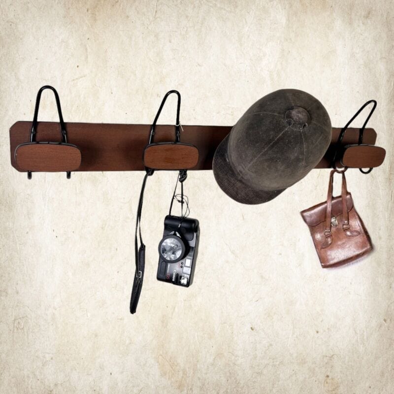 Appendiabiti Da Parete Stile Industriale - Con Scritta 'Home', 10 Ganci, Carico 5kg Ciascuno - Foto 7