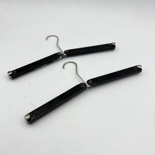 Appendiabiti portatile Gruccia vintage da viaggio Inglese Pieghevole Stampella Categoria Attrezzi e Strumenti