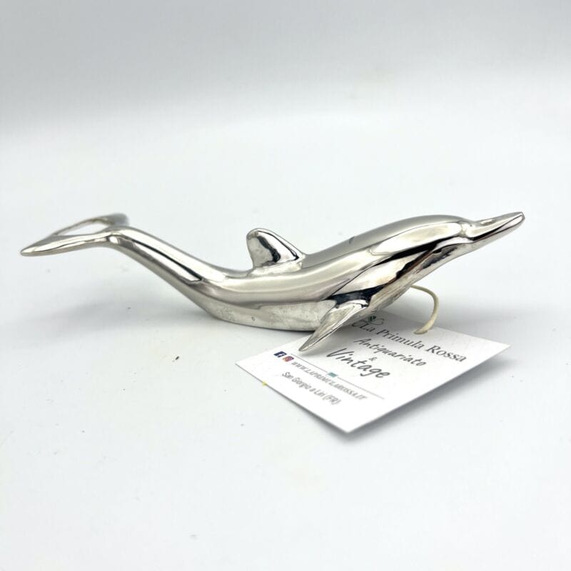 Apri bottiglia vintage in silver plate svita stappa tappi A forma di Delfino Categoria Cavatappi
