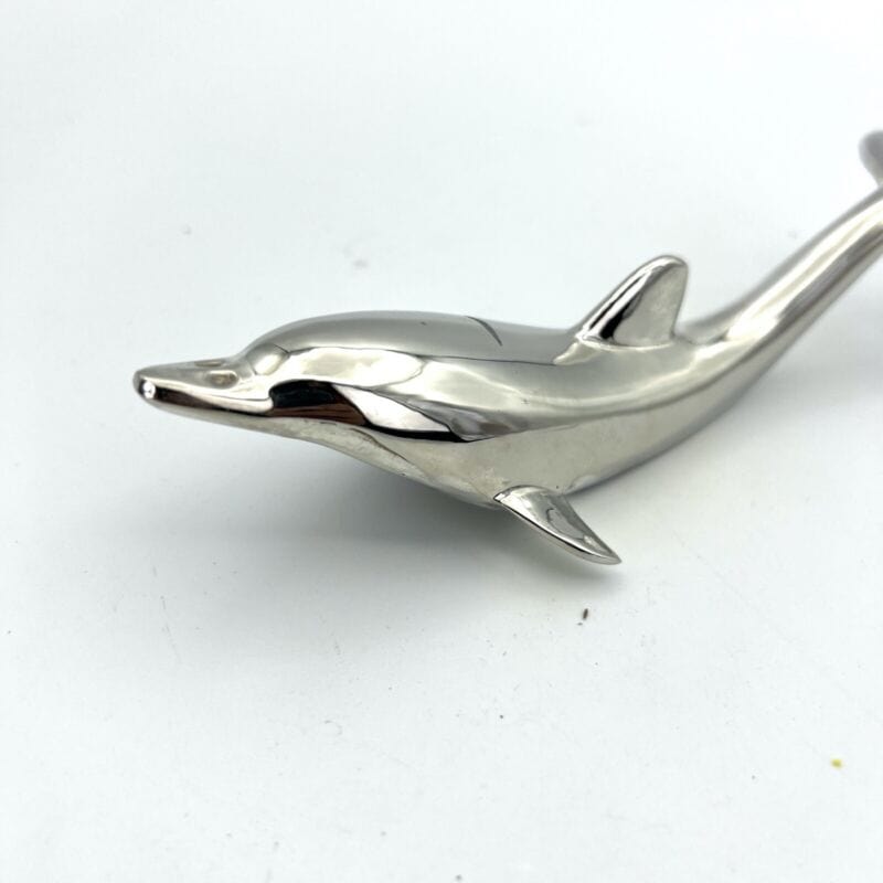 Apri bottiglia vintage in silver plate svita stappa tappi A forma di Delfino Categoria Cavatappi