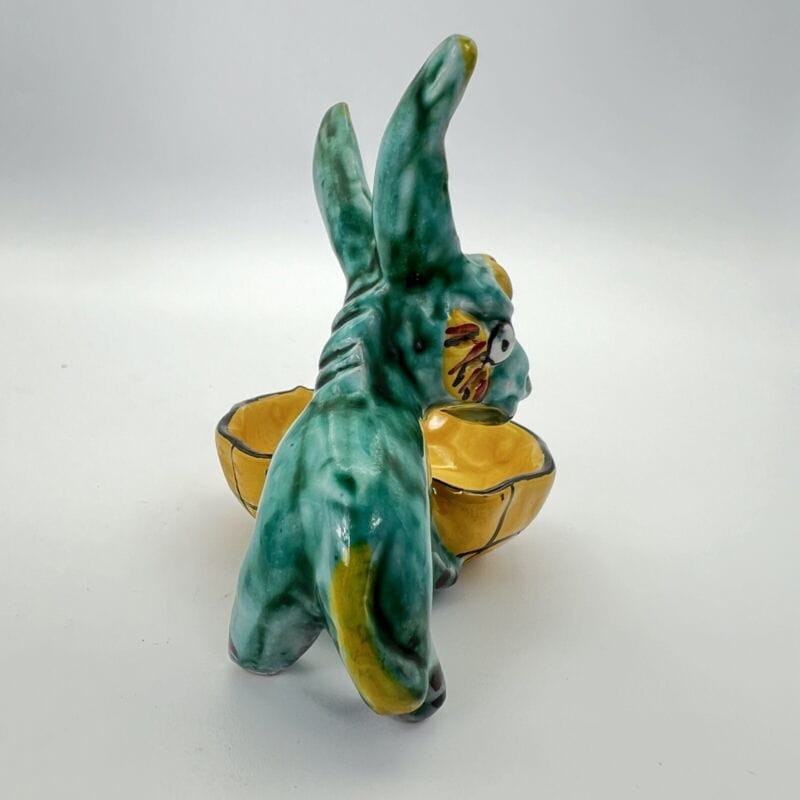 Asinello in ceramica Deruta Mas Asino in miniatura Vintage Souvenir Amalfi '60 Categoria Altro