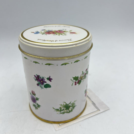 Barattolo Scatola di latta Royal Albert con mesi Flower Of The Month contenitore Categoria Piatti Vassoio