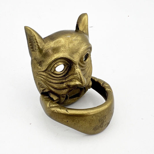 Batacchio Battiporta antico in ottone piccolo battente Cattedrale di Durham Categoria altro