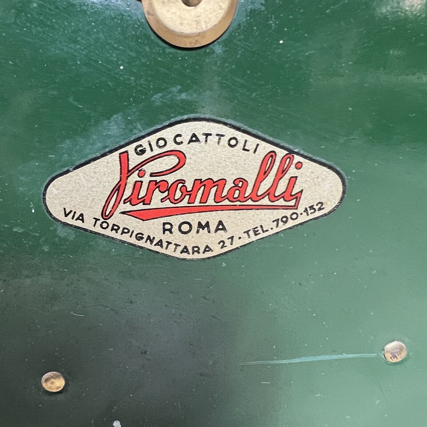 Baule antico in legno da viaggio Forziere Cassapanca 900 vintage Cassa verde Categoria Casse & Bauli