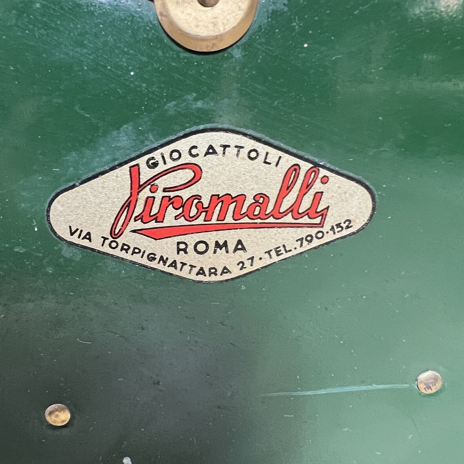 Baule antico in legno da viaggio Forziere Cassapanca 900 vintage Cassa verde Categoria  Casse & Bauli