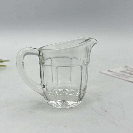 Bicchierino vintage in vetro Brocca miniatura Bricco antico Piccola Brocchetta A Categoria Vetri e Cristalli