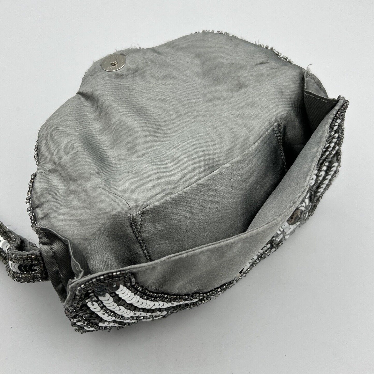 Borsetta pochette Clutch Antica Vintage da sera con paillettes stile Art Deco Categoria Borse Scialli & Foulard
