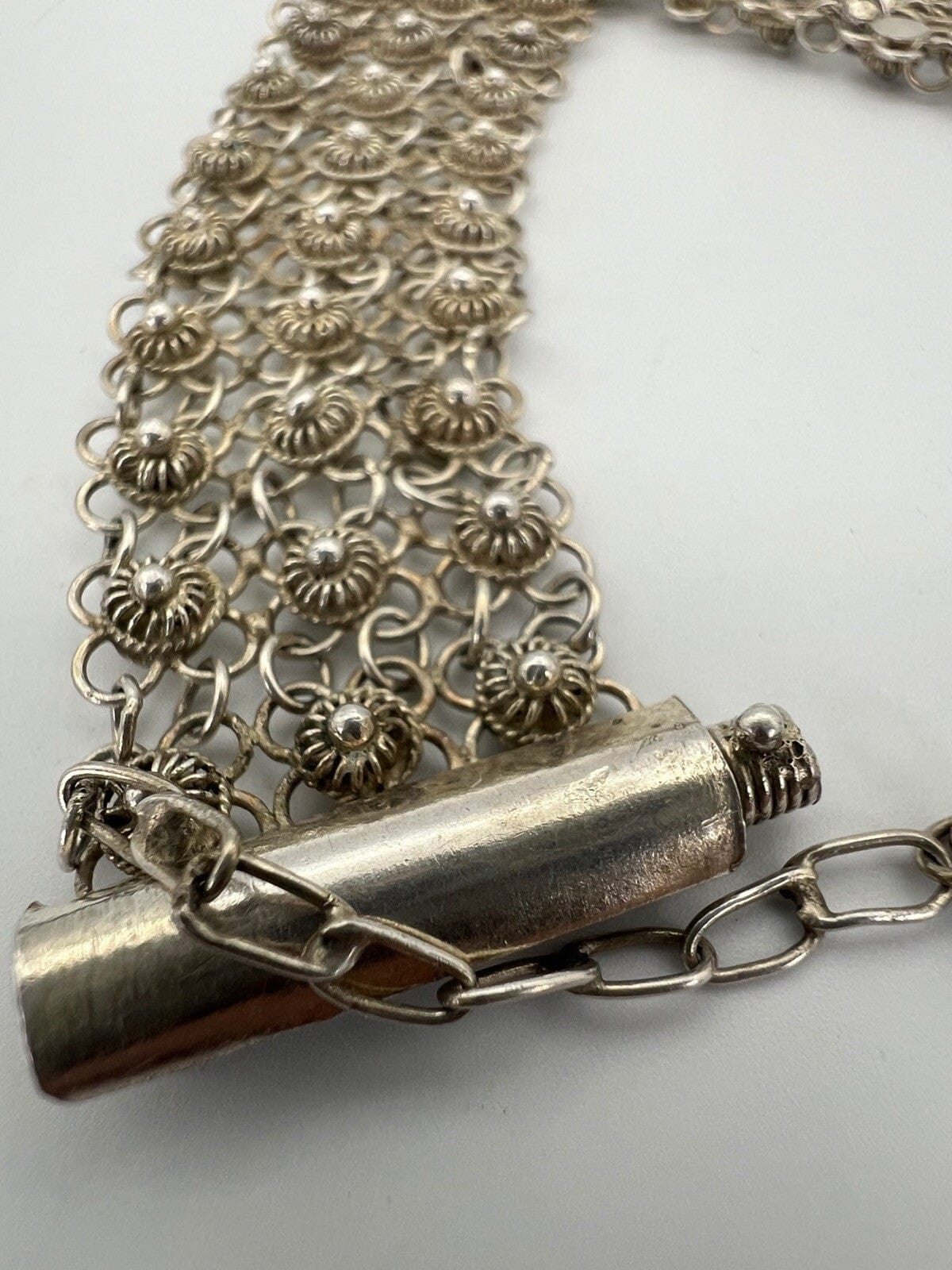 Bracciale da donna in Argento 800 braccialetto a fascia morbida polsiera Categoria Bigiotteria & Accessori
