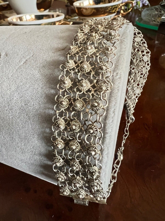 Bracciale da donna in Argento 800 braccialetto a fascia morbida polsiera Categoria Bigiotteria & Accessori