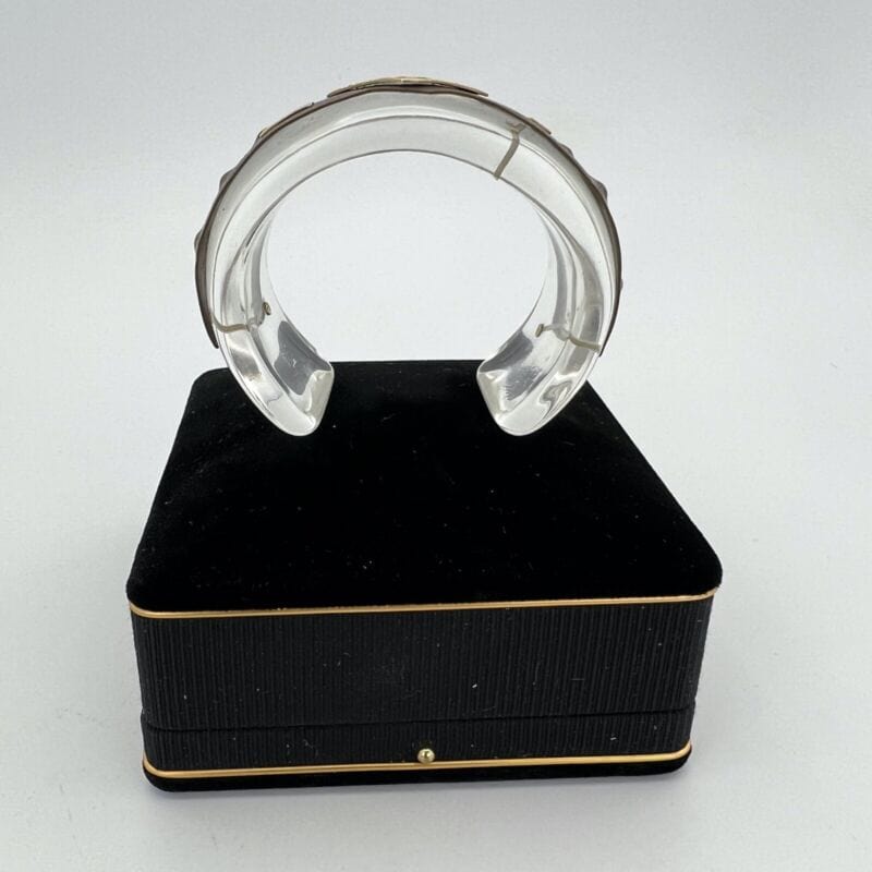 Bracciale da donna in Oro 750 braccialetto a fascia polsiera rigido Pilgio 1985 Categoria Bigiotteria & Accessori