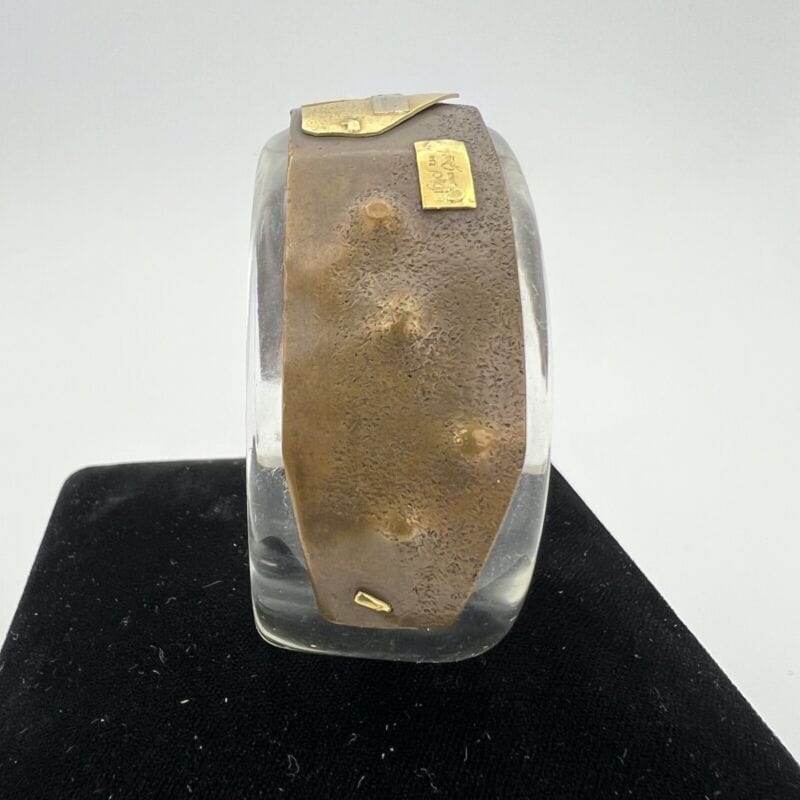 Bracciale da donna in Oro 750 braccialetto a fascia polsiera rigido Pilgio 1985 Categoria Bigiotteria & Accessori