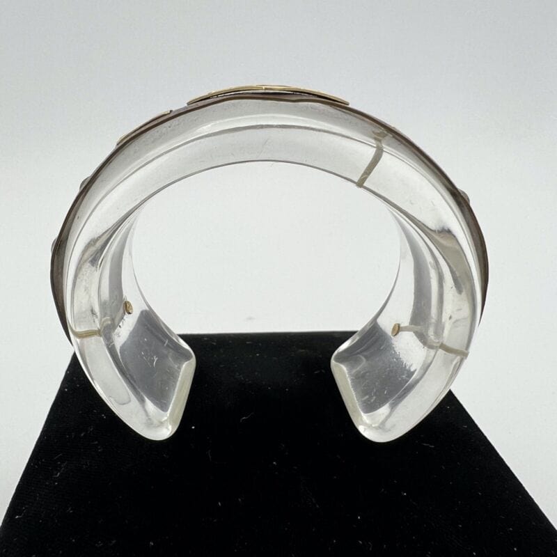 Bracciale da donna in Oro 750 braccialetto a fascia polsiera rigido Pilgio 1985 Categoria Bigiotteria & Accessori