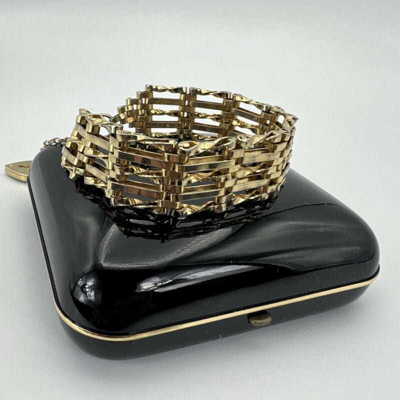 Bracciale da donna in Oro Placcato braccialetto fascia morbida anni 60 Cuore Categoria Bigiotteria & Accessori