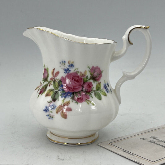 Bricco per latte Lattiera in porcellana Royal Albert Moss Rose 1956 Inglese Categoria Servizio tazze - Tazze