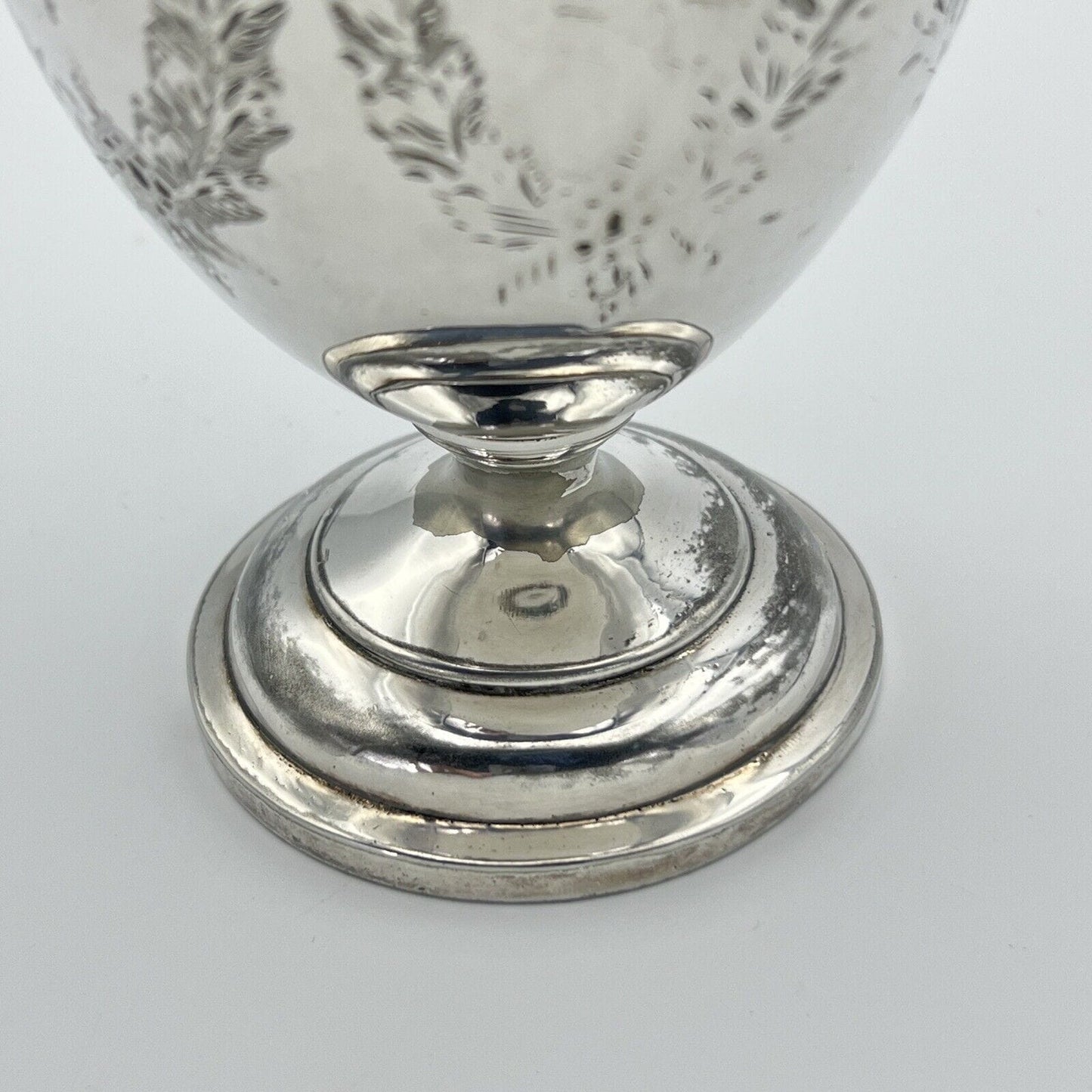 Brocca caraffa antica in argento sheffield silver plated Versatoio d'epoca 800 Categoria Brocche
