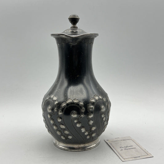 Brocca caraffa antica in argento sheffield silver plated Versatoio d'epoca 800 Categoria Brocche
