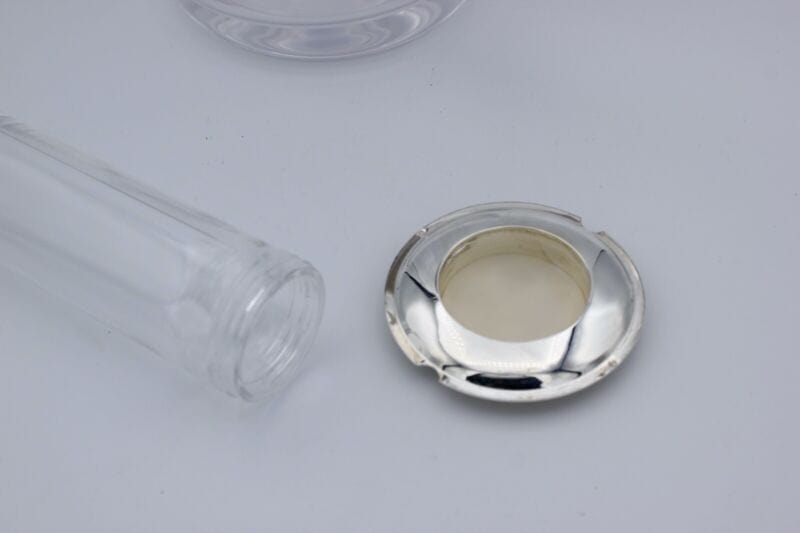 Brocca caraffa antica in Cristallo argento silver plated Masini Firenze anni 70 Categoria Brocche